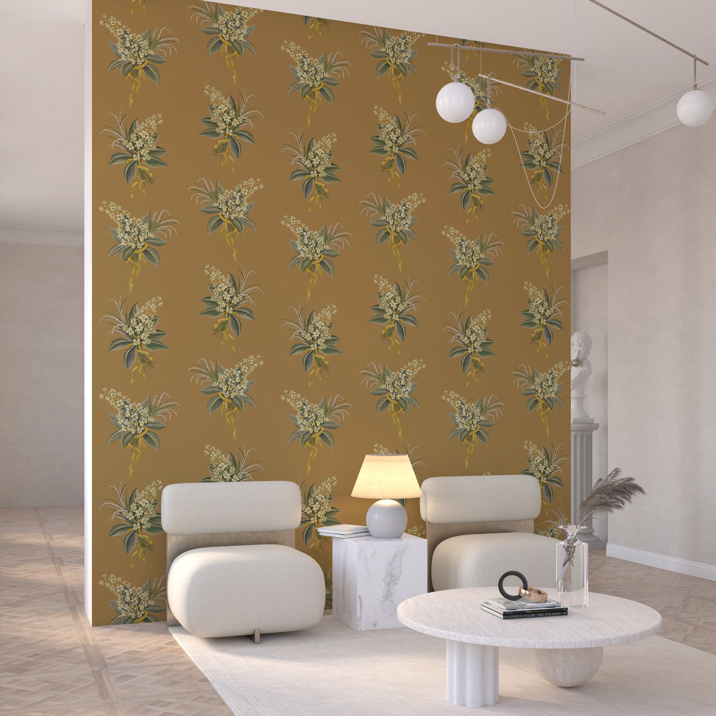 FSC paper, handpainted, premium wallpaper,, high quality print, hand painted, carbon neutral, ethical, ethical art, botanical painting, botanical print, artwork, independent artist, flower wallpaper, botanical wallpaper,