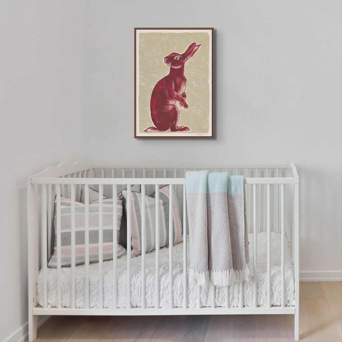 <meta name="title" content="Winter Watcher - Fine Art Hare Nursery Print | Kate Walton Designs">
<meta name="description" content="Shop &