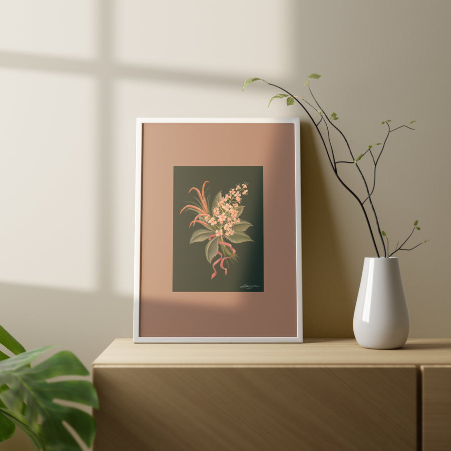 CHESTNUT BOUQUET GICLÉE PRINT - RICH VINTAGE