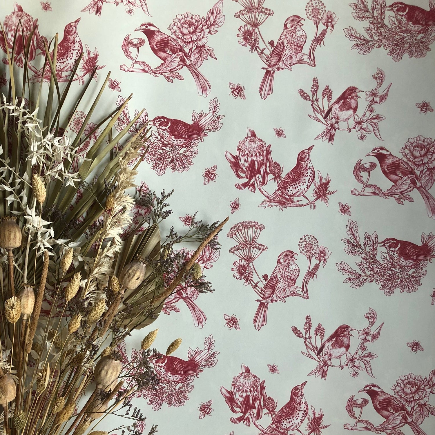 LARKS SPRAY WALLPAPERS