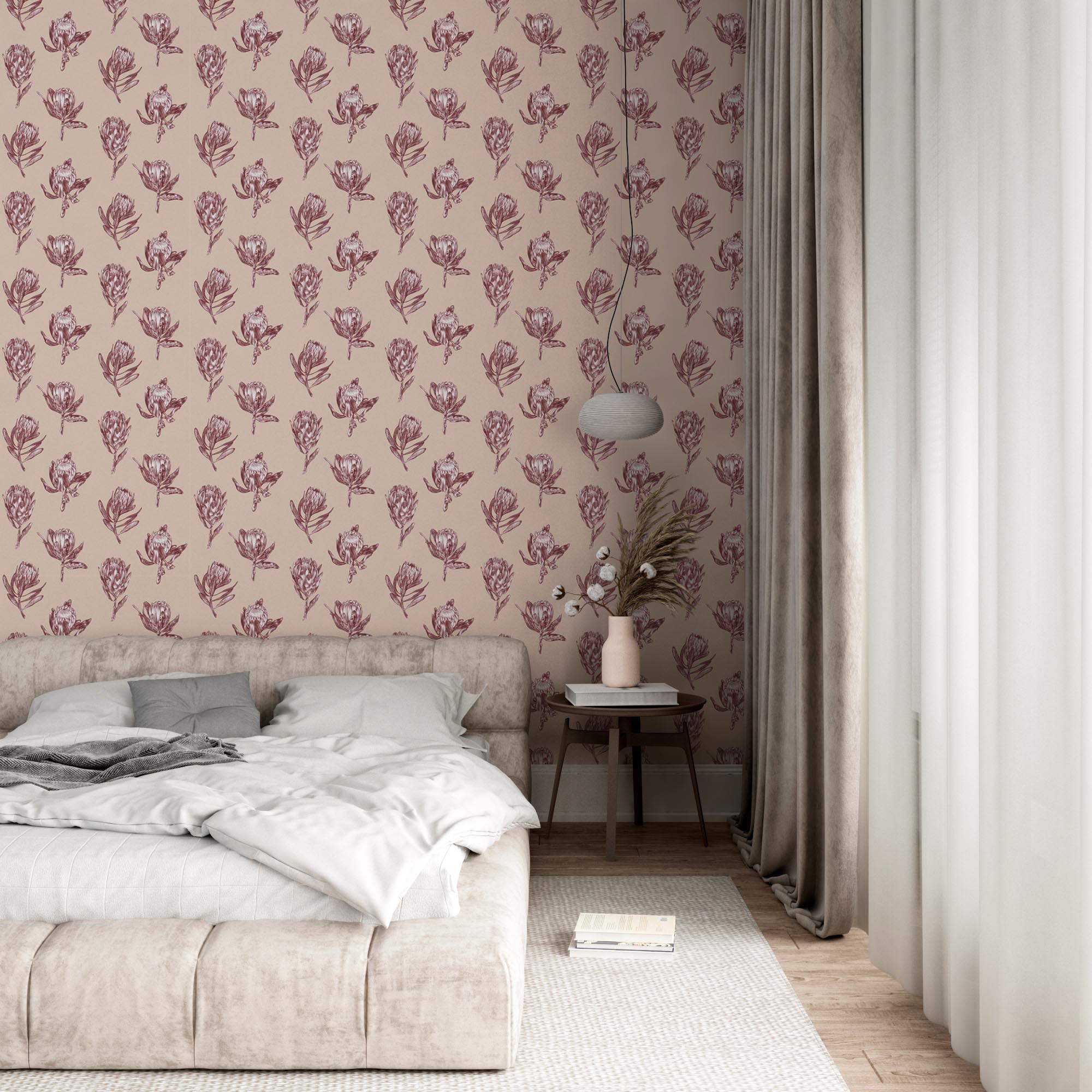 PROTEA POLKA WALLPAPERS