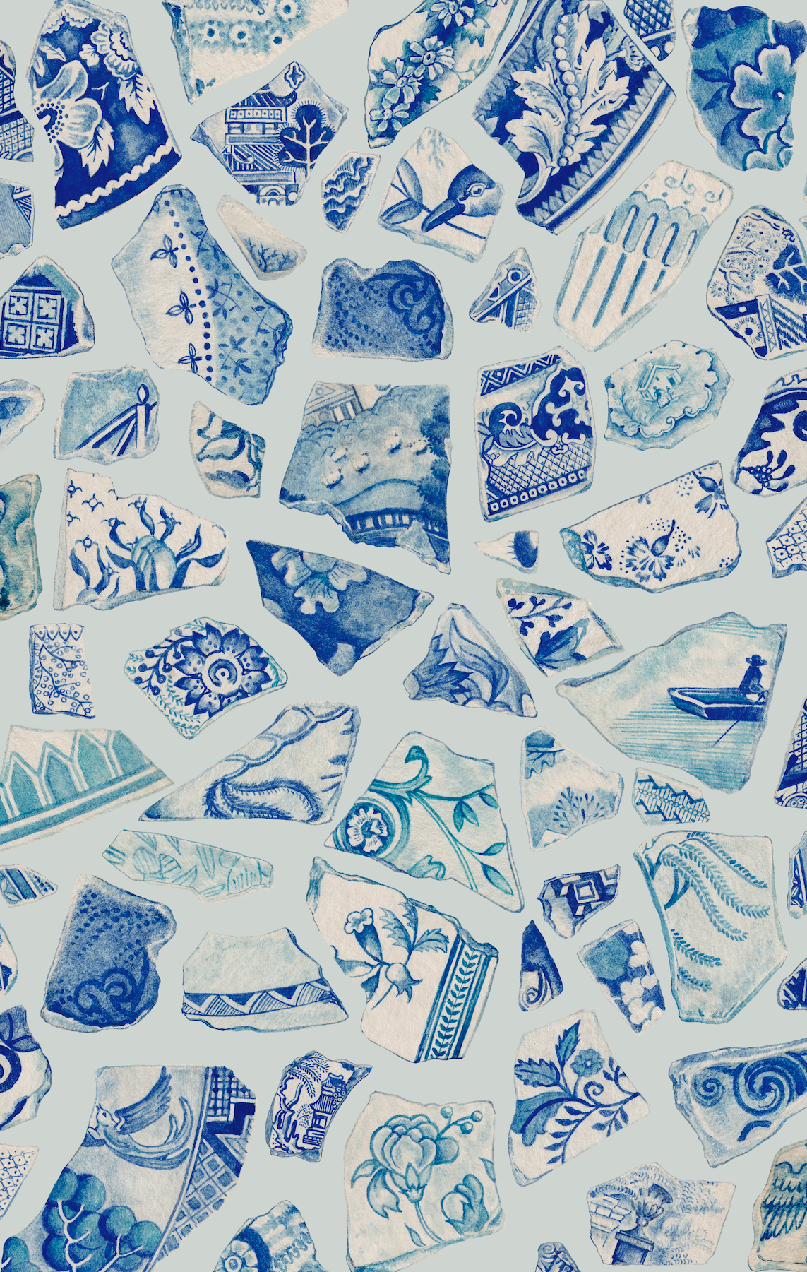 Heirloom Story Delft Heavy Linen