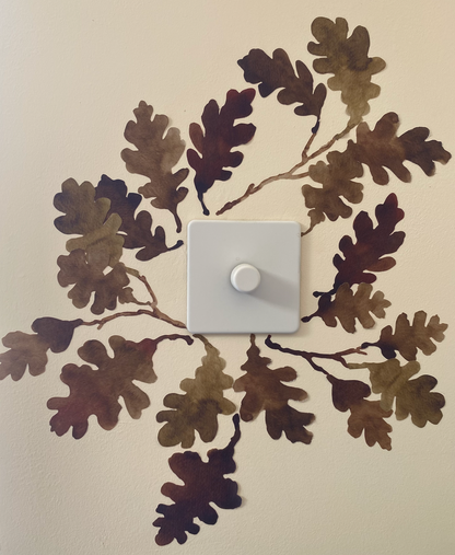 Oak Leaves Decals