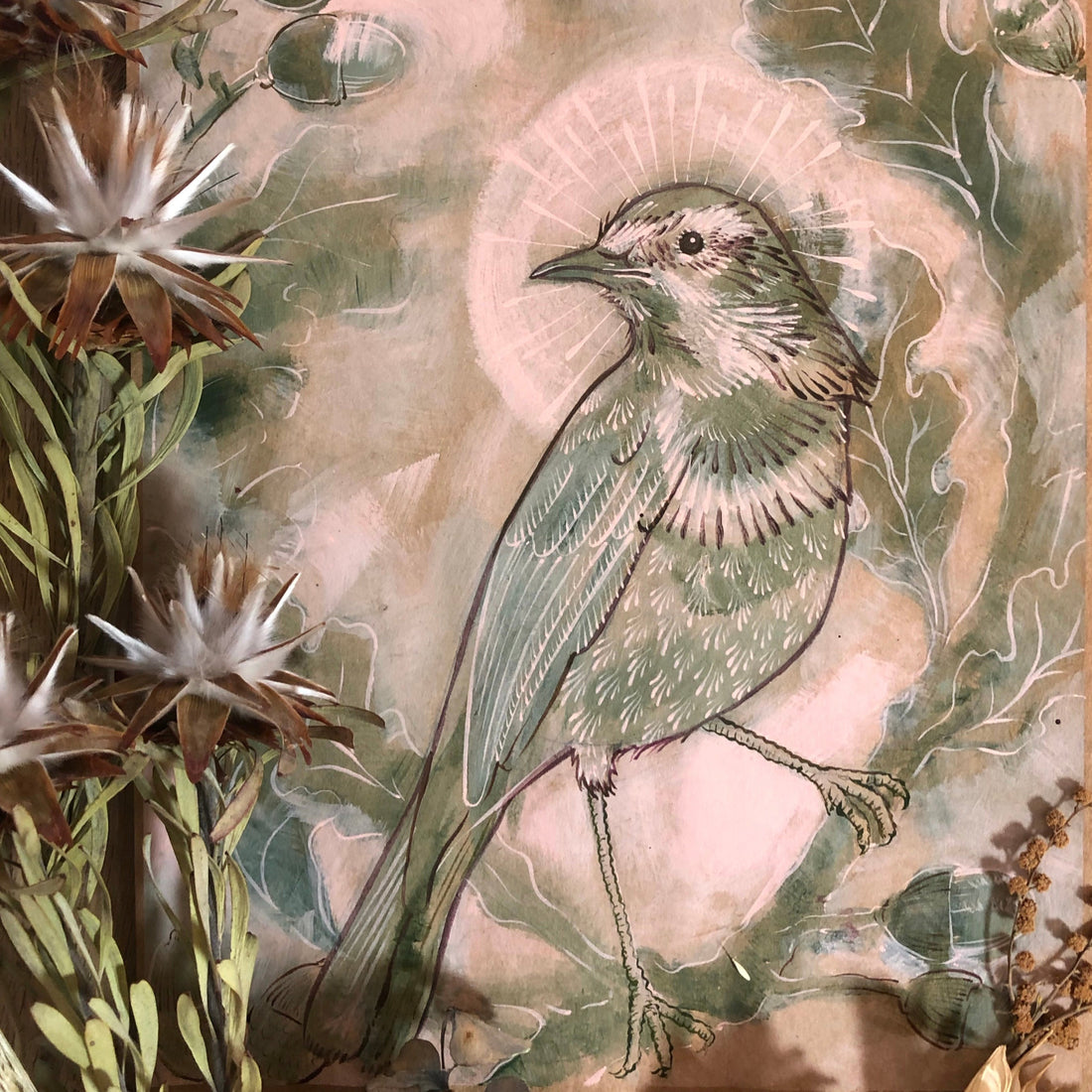 Giclée print, high quality print, hand painted, carbon neutral, ethical, ethical art, bird painting, bird print, artwork, independent artist, mood board