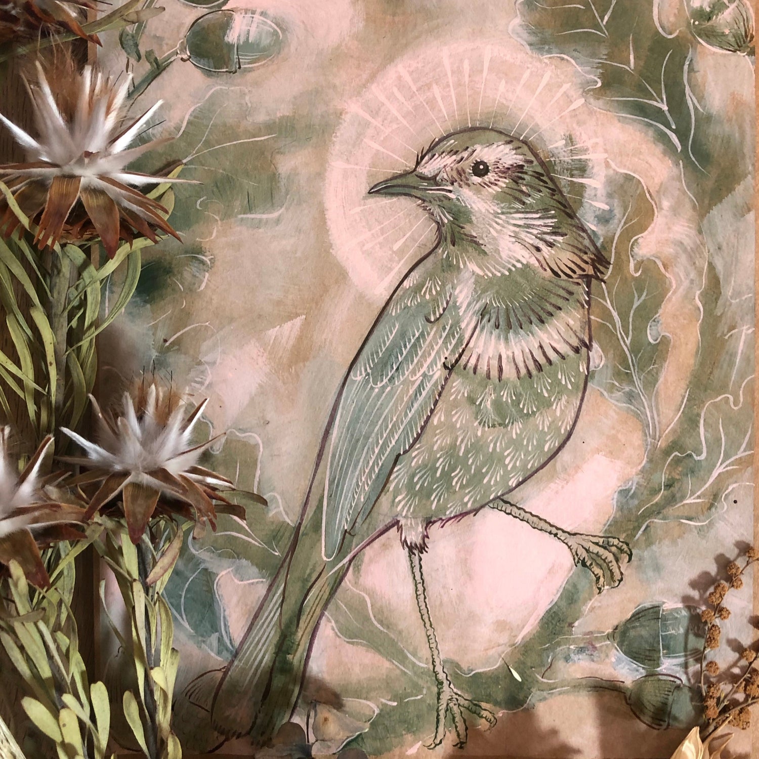 Giclée print, high quality print, hand painted, carbon neutral, ethical, ethical art, bird painting, bird print, artwork, independent artist, mood board
