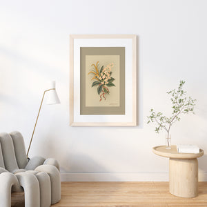 FSC paper, handpainted, premium, Giclée print, high quality print, hand painted, carbon neutral, ethical, ethical art, botanical painting, botanical print, artwork, independent artist
