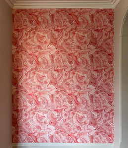 Wallpaper, premium wallpaper, bird wallpaper, FSC wallpaper, plant a tree, Raven Fleet wallpaper, Kate Walton, Kate Walton Collections, Kate Walton wallpaper, bedroom wallpaper